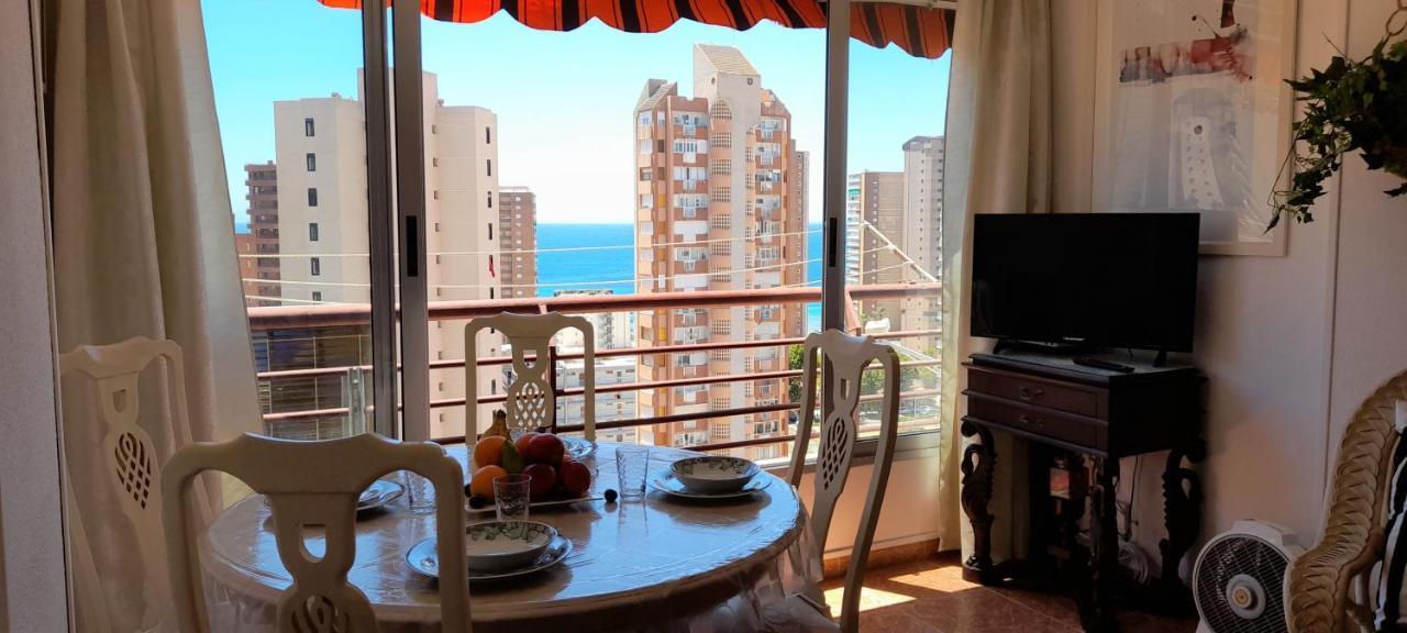 בנידורם Apartment Sea View II In Rincon De Loix -Free Parking, Wi-Fi, Pool, New Air Conditioning מראה חיצוני תמונה