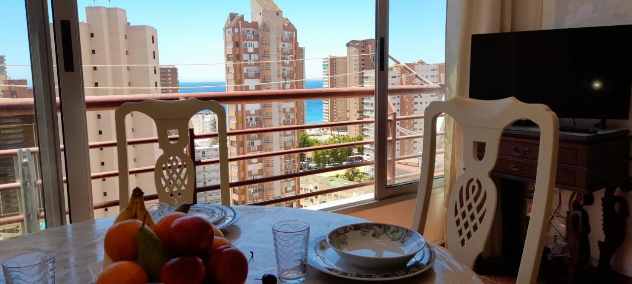 בנידורם Apartment Sea View II In Rincon De Loix -Free Parking, Wi-Fi, Pool, New Air Conditioning מראה חיצוני תמונה