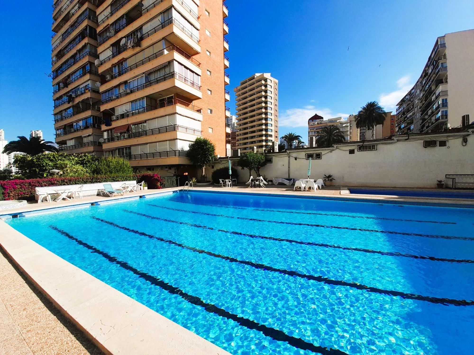 בנידורם Apartment Sea View II In Rincon De Loix -Free Parking, Wi-Fi, Pool, New Air Conditioning מראה חיצוני תמונה