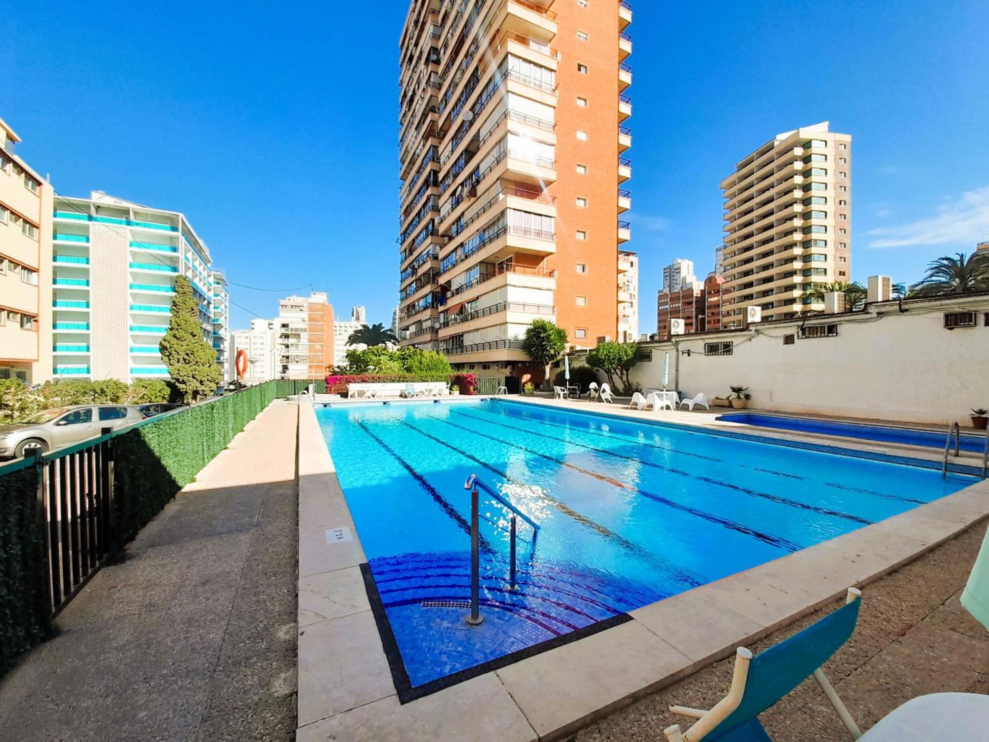 בנידורם Apartment Sea View II In Rincon De Loix -Free Parking, Wi-Fi, Pool, New Air Conditioning מראה חיצוני תמונה